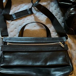 COPY - Mac Jacob Black crossbody back satchel